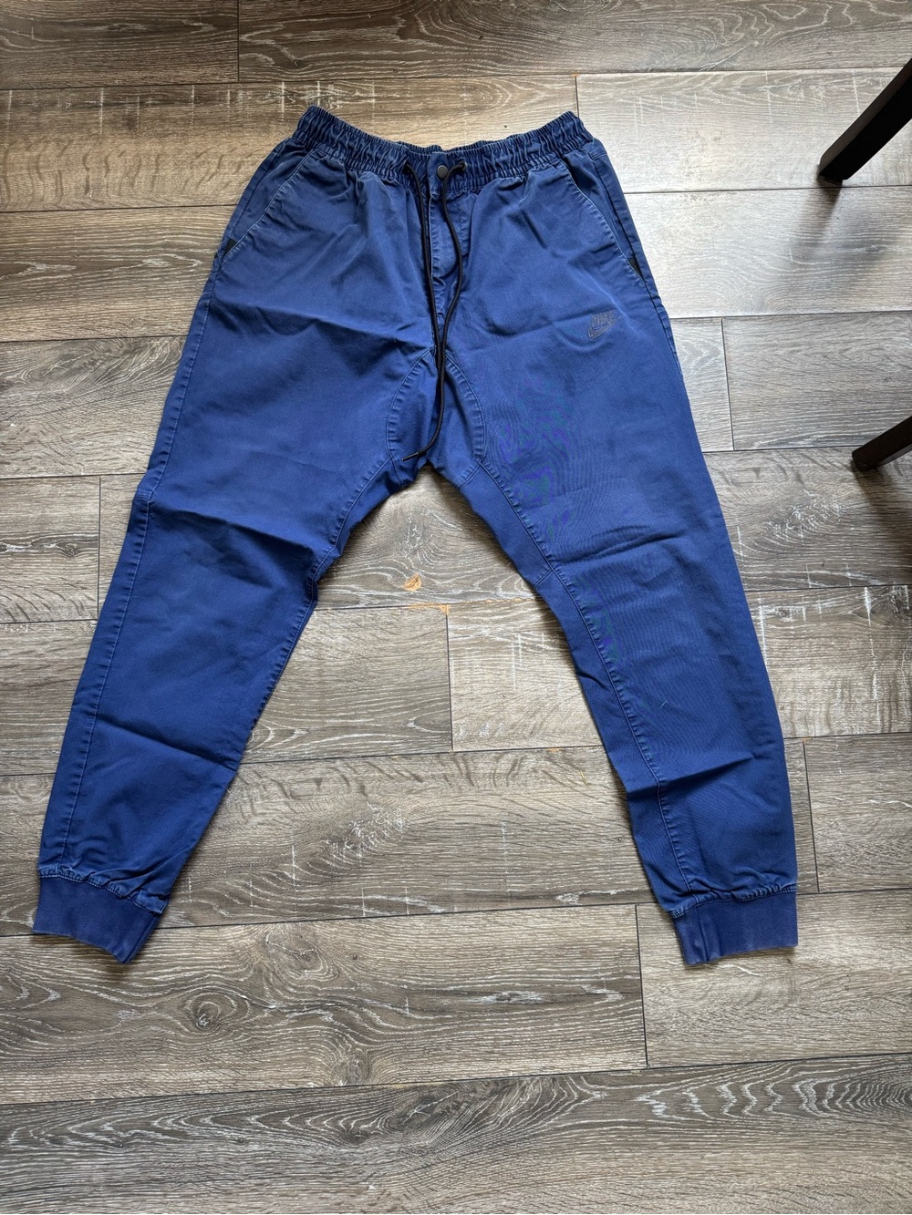 Nike Navy Elastic Waist Jogger Pants